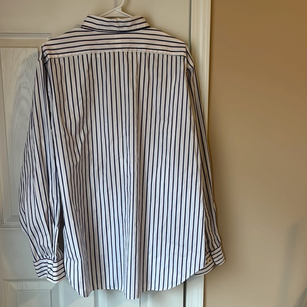 Extra Large Polo Striped Button Down - image 4